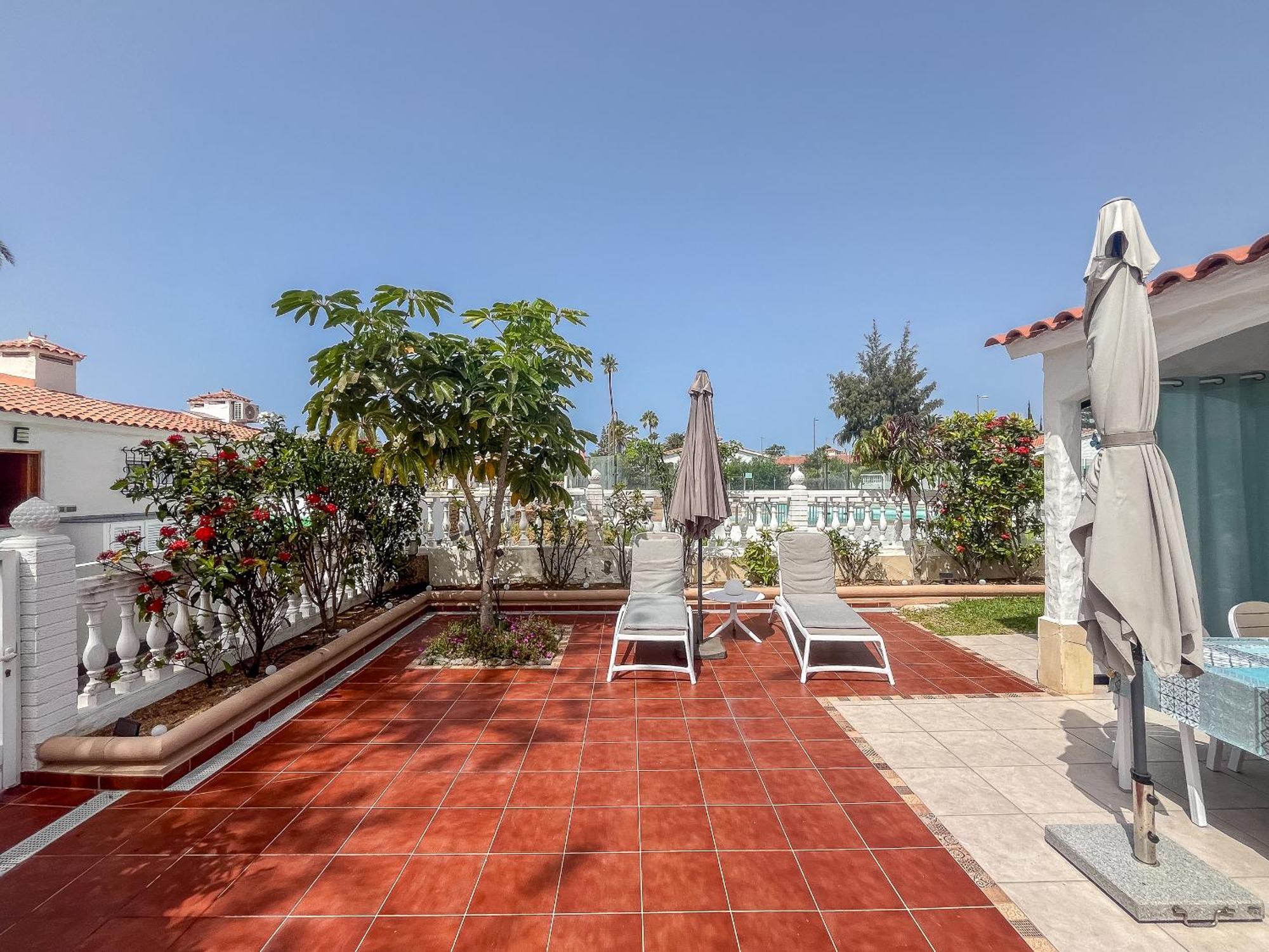 Appartamento Santa Barbara Playa del Inglés terraza privada y piscina Maspalomas  Esterno foto