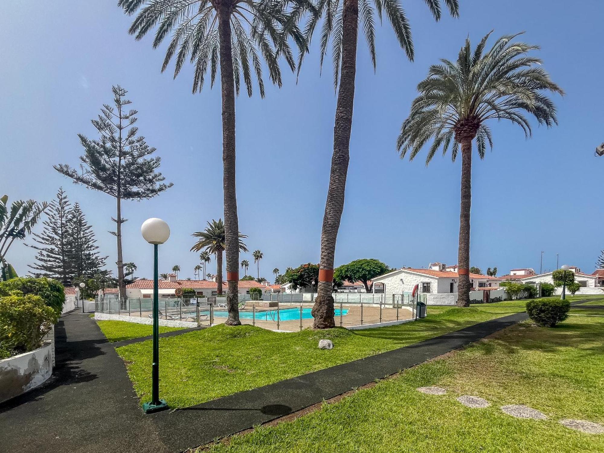 Appartamento Santa Barbara Playa del Inglés terraza privada y piscina Maspalomas  Esterno foto