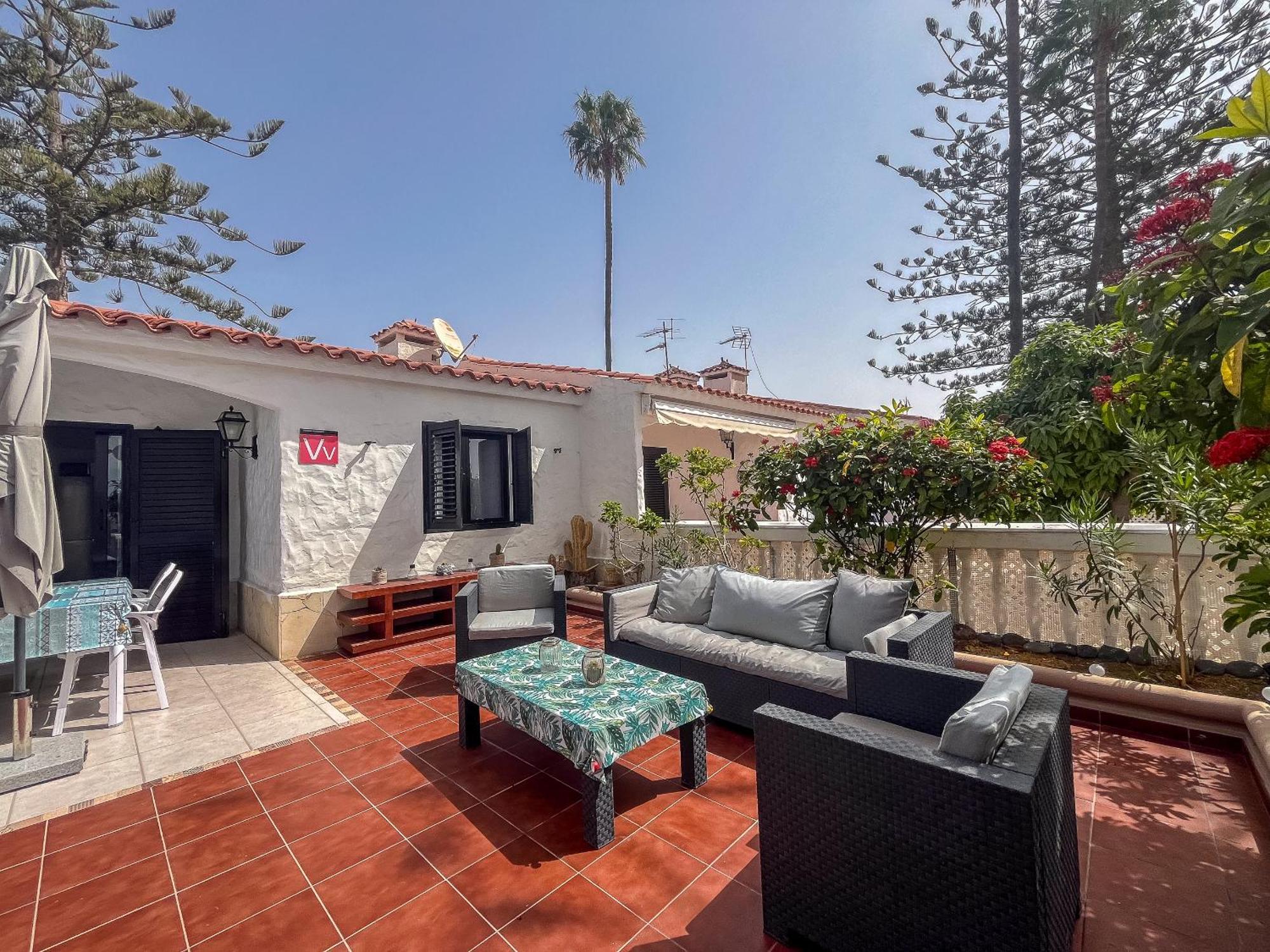 Appartamento Santa Barbara Playa del Inglés terraza privada y piscina Maspalomas  Esterno foto