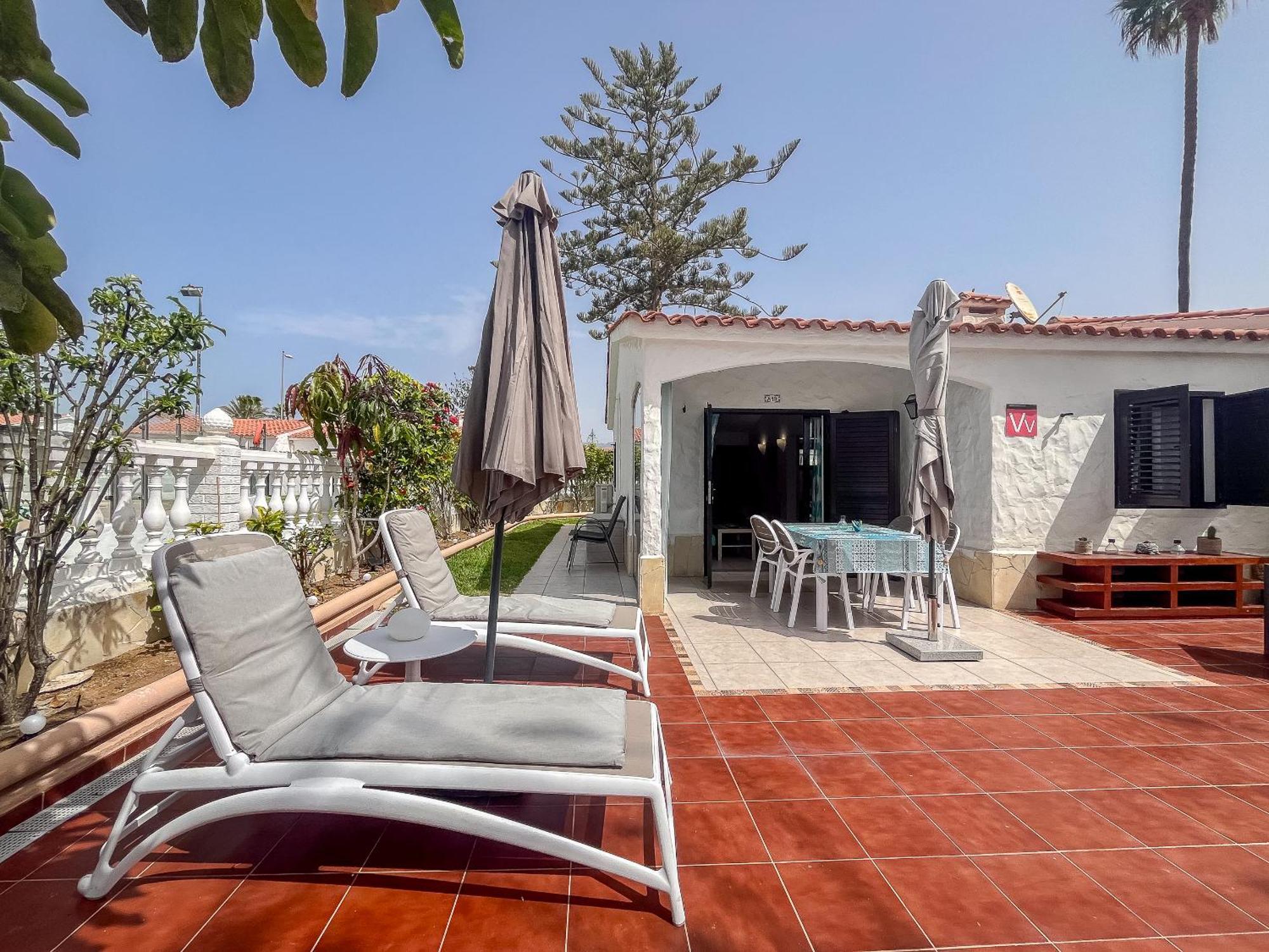 Appartamento Santa Barbara Playa del Inglés terraza privada y piscina Maspalomas  Esterno foto