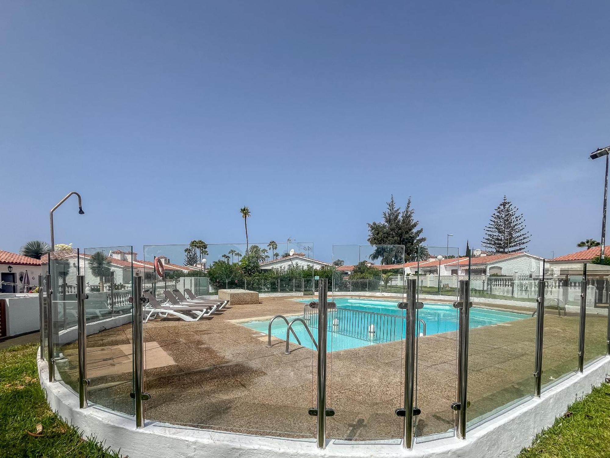 Appartamento Santa Barbara Playa del Inglés terraza privada y piscina Maspalomas  Esterno foto