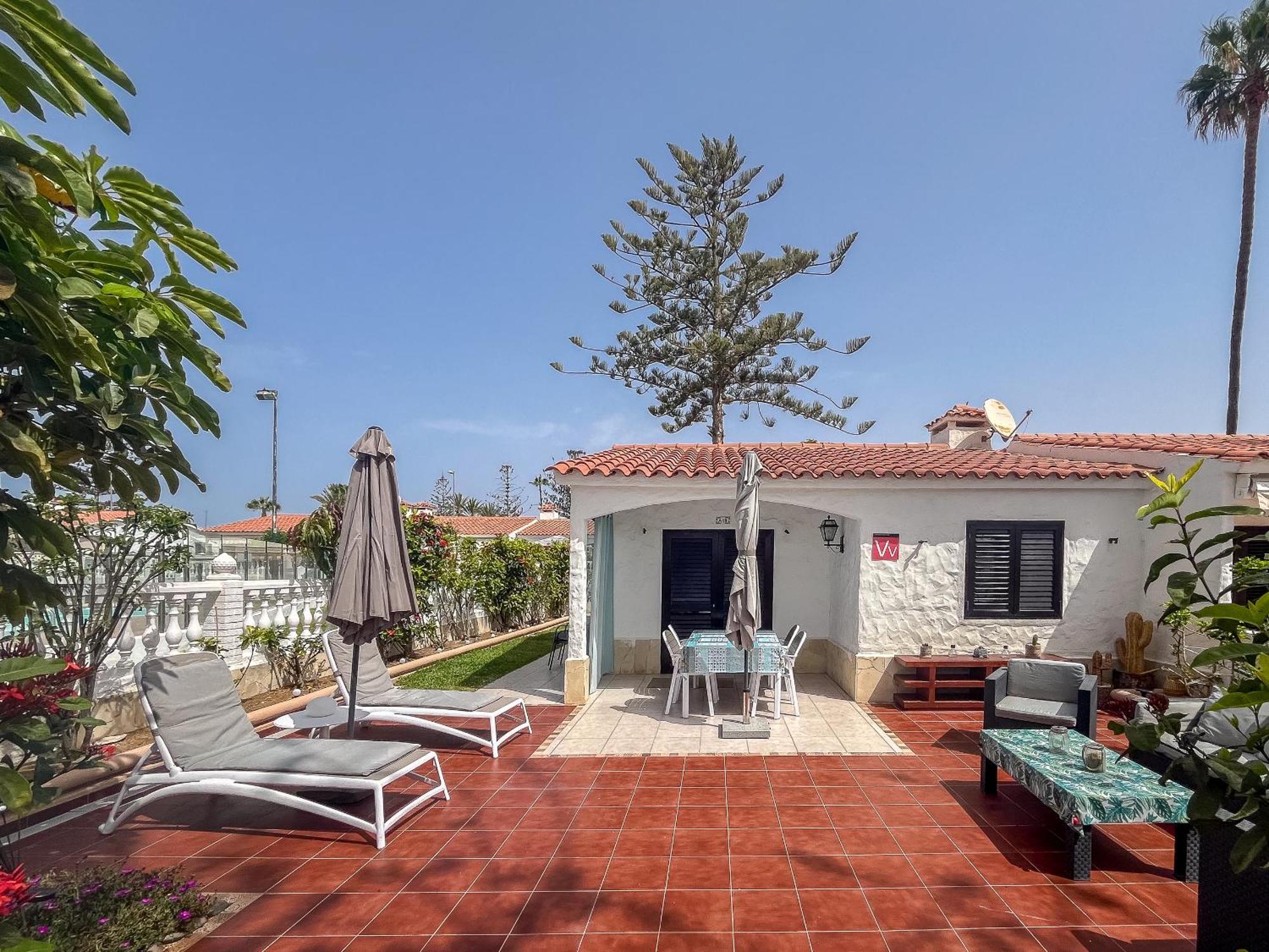 Appartamento Santa Barbara Playa del Inglés terraza privada y piscina Maspalomas  Esterno foto