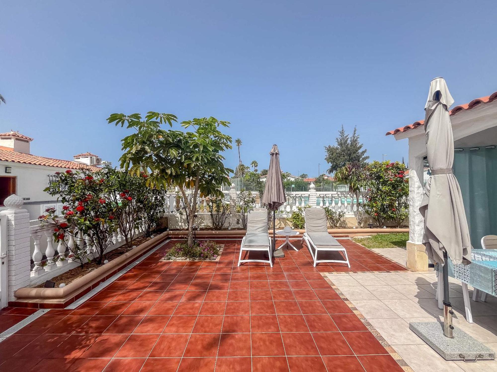 Appartamento Santa Barbara Playa del Inglés terraza privada y piscina Maspalomas  Esterno foto