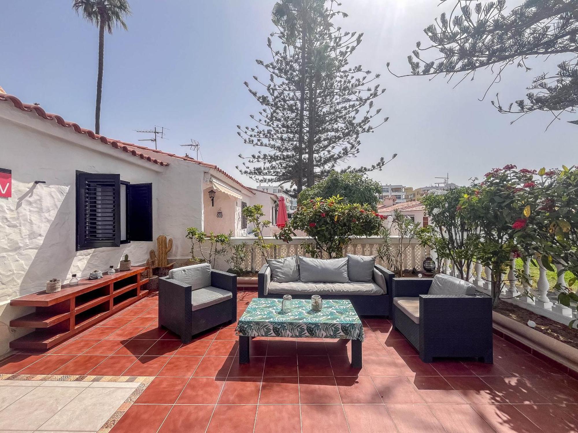 Appartamento Santa Barbara Playa del Inglés terraza privada y piscina Maspalomas  Esterno foto