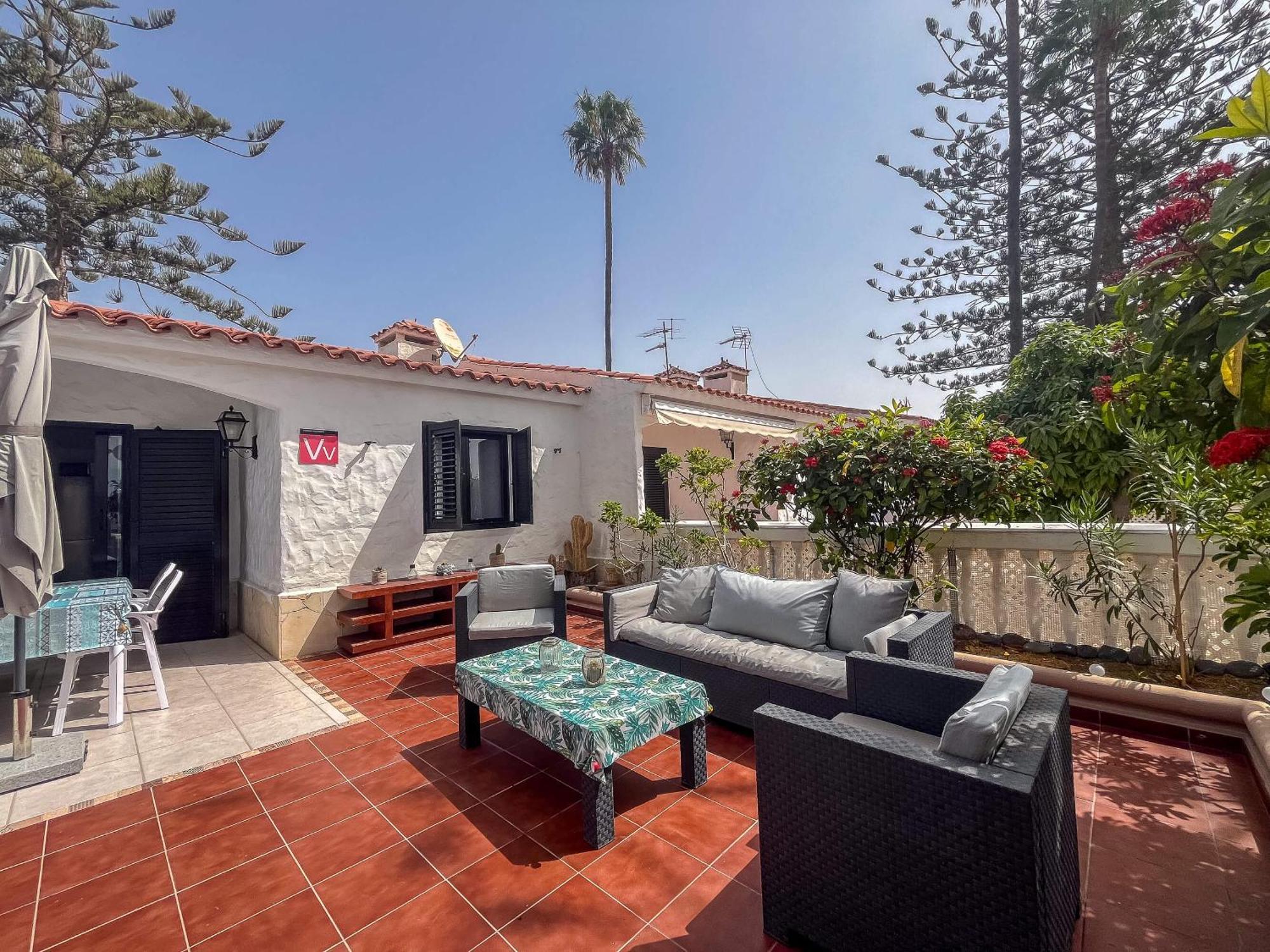 Appartamento Santa Barbara Playa del Inglés terraza privada y piscina Maspalomas  Esterno foto