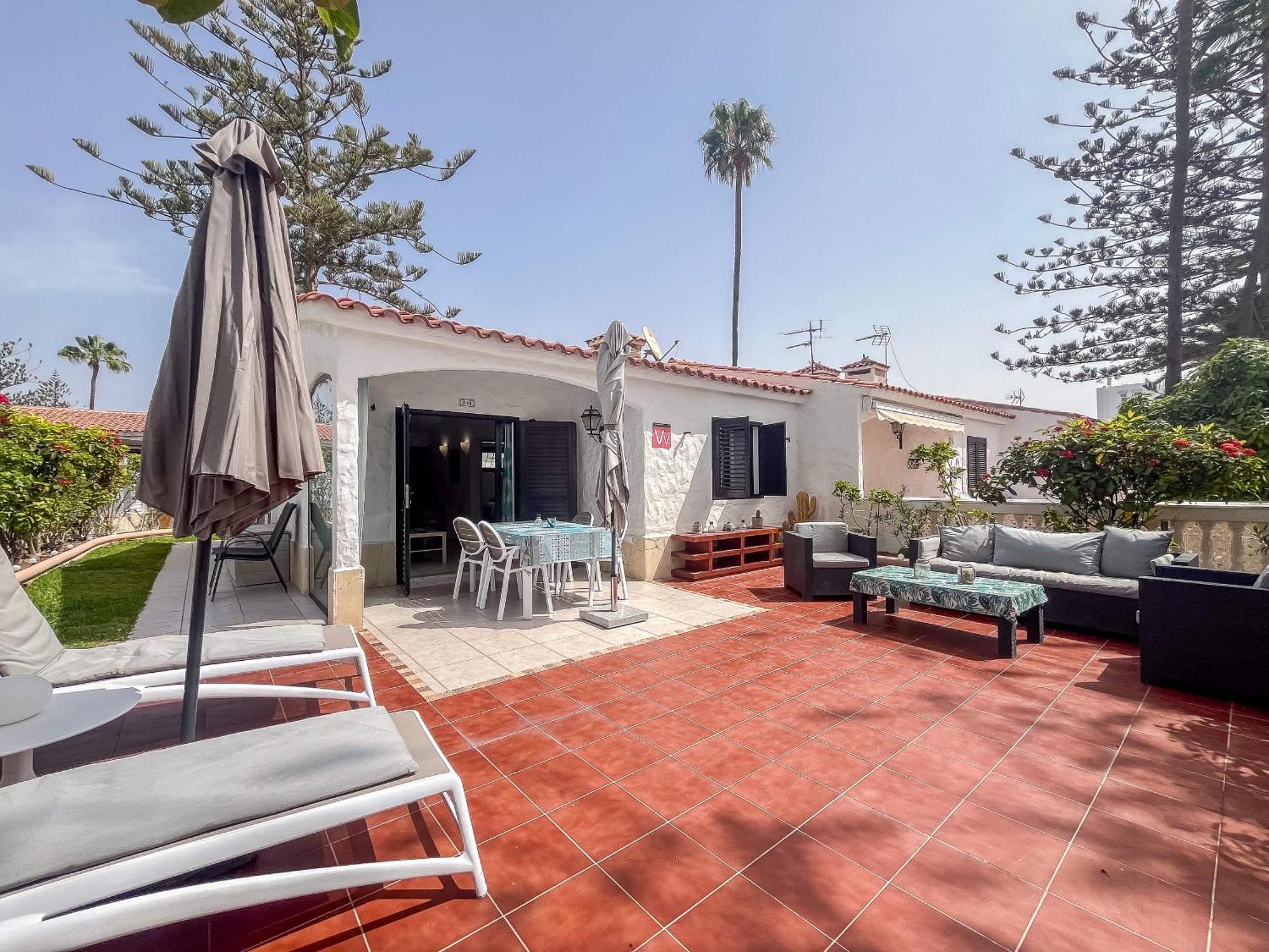 Appartamento Santa Barbara Playa del Inglés terraza privada y piscina Maspalomas  Esterno foto